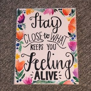 Hand Painted Canvas 8x10